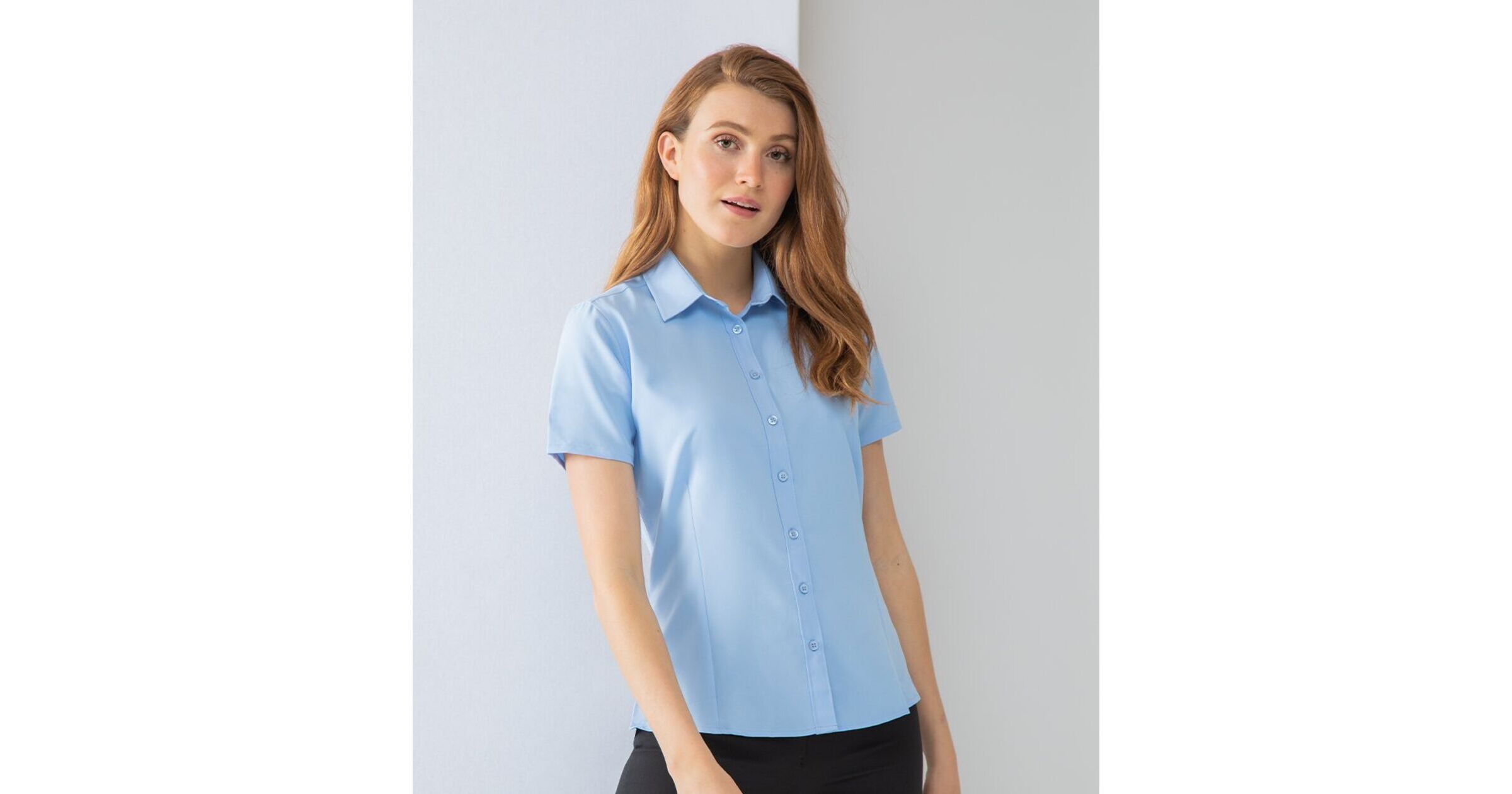 Premier Womens/Ladies Supreme Heavy Poplin Short Sleeve Work Shirt